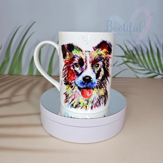 Mug Dog Breeds Watercolour Collection - Bone China 11oz