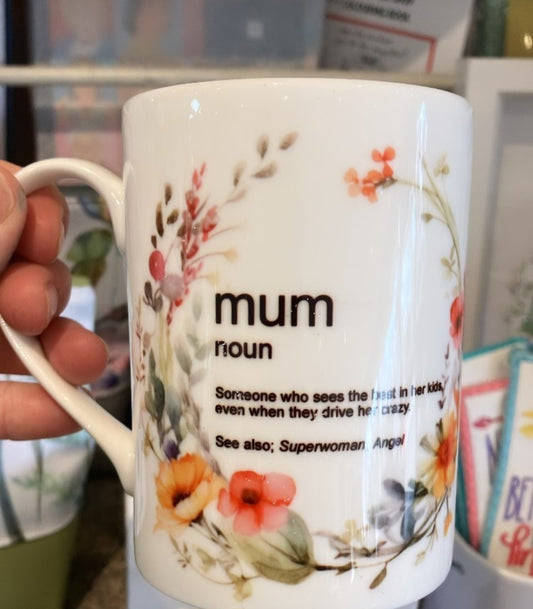 Mum Mugs - Bone China 11oz